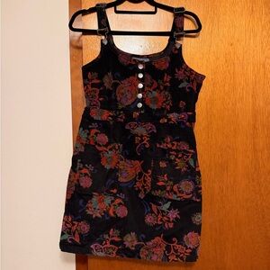 ModCloth overall floral pattern dress